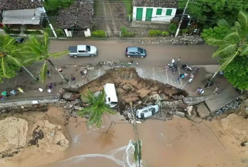 В Бразилии 36 человек погибли в результате мощных ливней