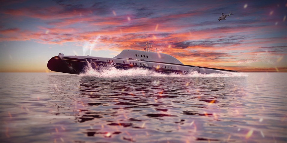 Яхта за 2 миллиарда $. Первая в мире подводная суперъяхта на 60 человек