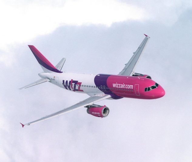 Wizz Air запускает 3 новых рейса из Кишинева