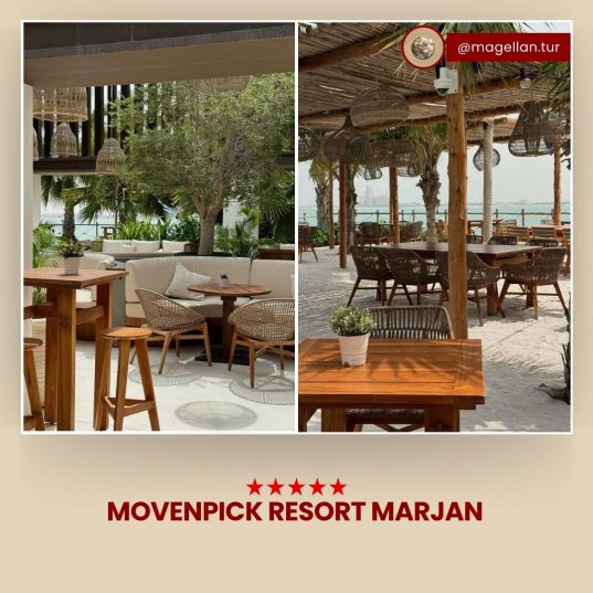 Aceleași Emirate doar că fără zgârie-nori 😍✅MOVENPICK RESORT MARJAN 5*