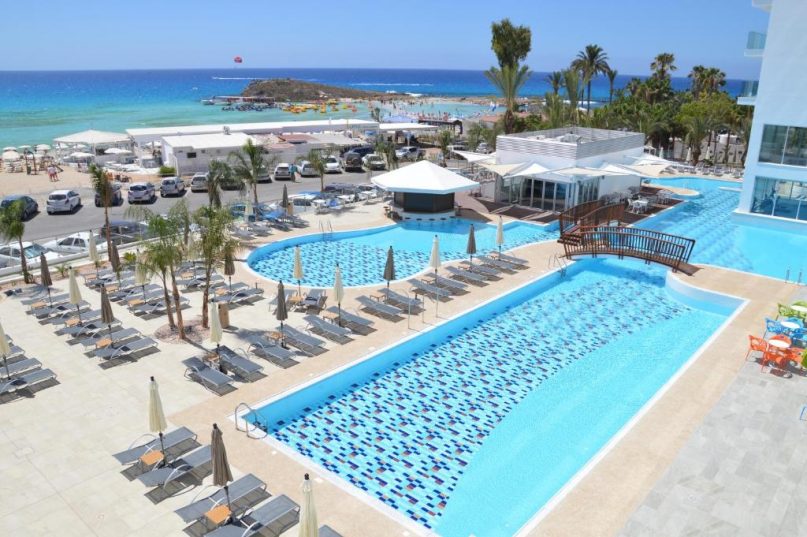 😍 Cyprus 👄Ayia Napa !!! 💙 ! Пора побаловать себя приличным отелем!!! 💛 💜 💛 Vassos Nissi Plage 4*
