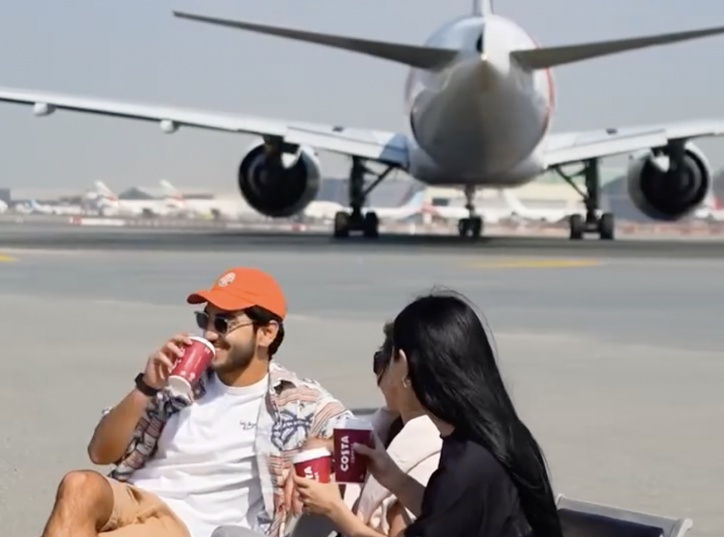 🛩 В Дубае открыли зал ожидания... прямо у взлётно-посадочной полосы!