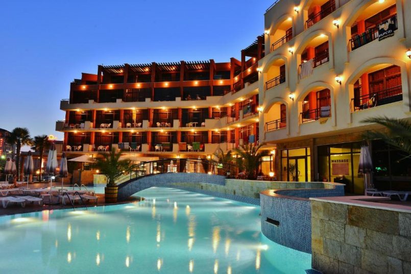 🌞 🌞 Болгария! Sunny Beach! Nobel Hotel 4★!  Зонтики и шезлонги бесплатно! С 01.06! 💸 400 € 🍓😎